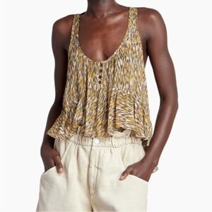 Isabel Etoile Marant sheer racer back tank. Size 38.